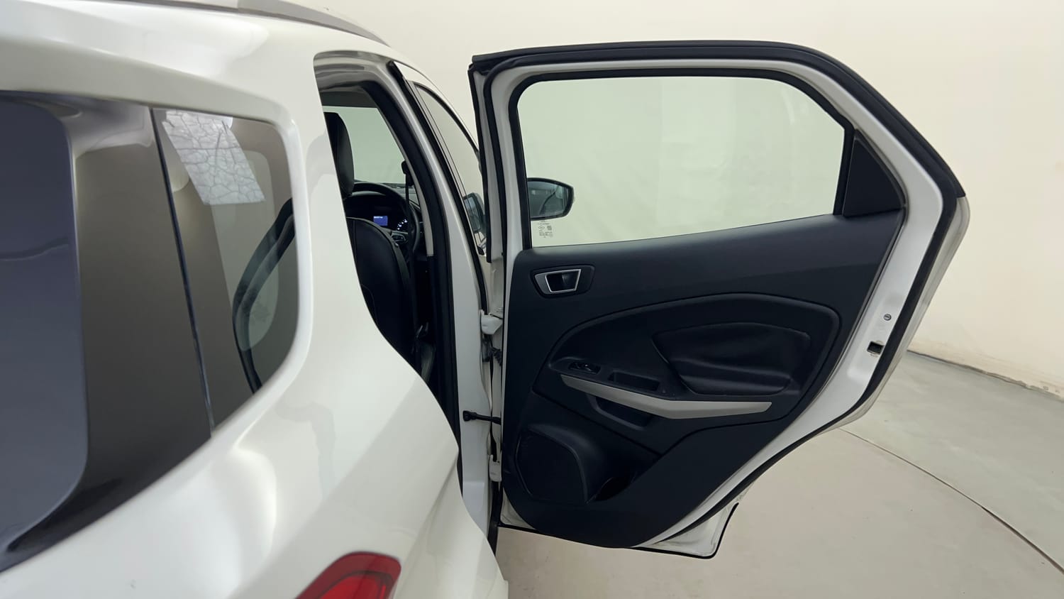 Used 2018 Ford EcoSport Titanium + 1.5L Ti-VCT AT Petrol Automatic interior RIGHT REAR DOOR OPEN VIEW