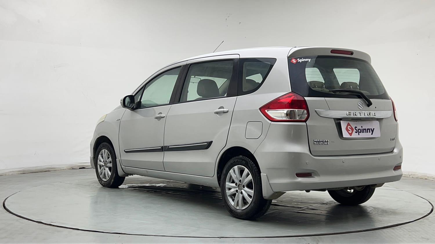 Used 2018 Maruti Suzuki Ertiga ZXI+ Petrol Manual exterior LEFT REAR CORNER VIEW