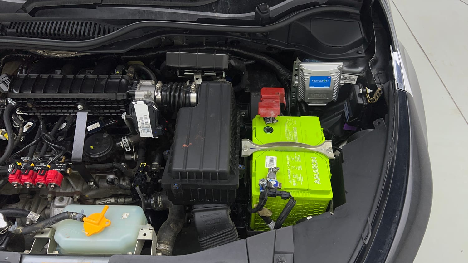 Used 2023 Tata Altroz XT 1.2 Cng(o/s fitted) Cng Manual engine ENGINE LEFT SIDE VIEW