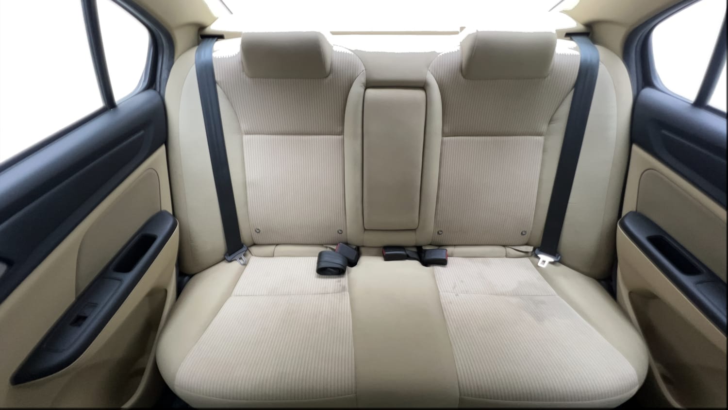 Used 2020 Honda Amaze 1.2 S CVT Petrol Petrol Automatic interior REAR SEAT CONDITION VIEW