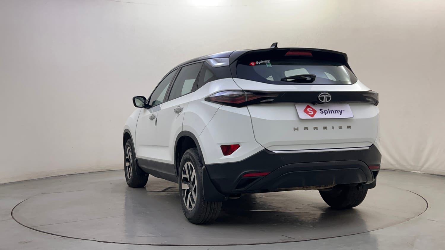 Used 2021 Tata Harrier XZA Plus Dual Tone Diesel Automatic exterior LEFT REAR CORNER VIEW