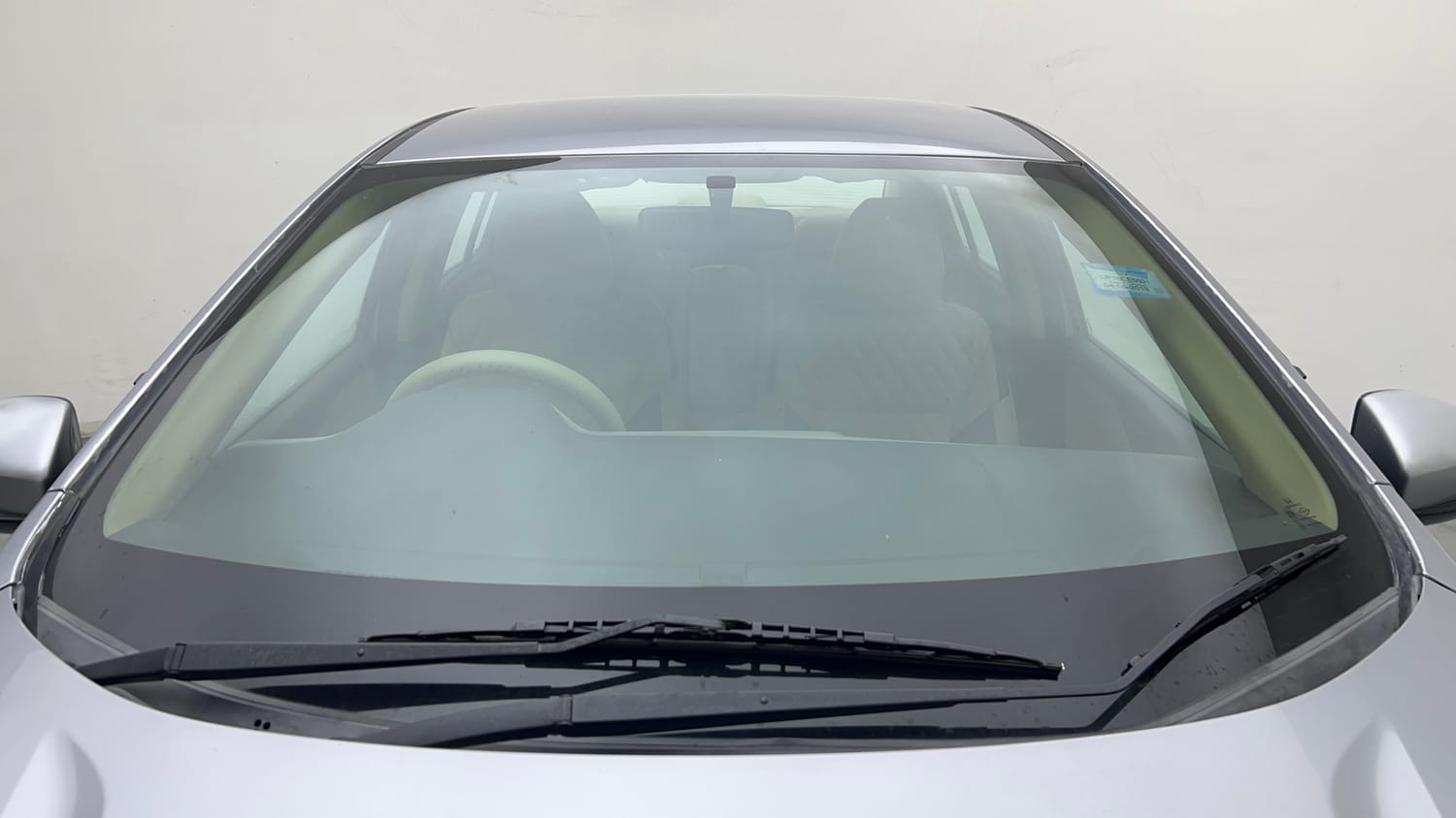 Used 2019 Honda City V CVT Petrol Petrol Automatic exterior FRONT WINDSHIELD VIEW