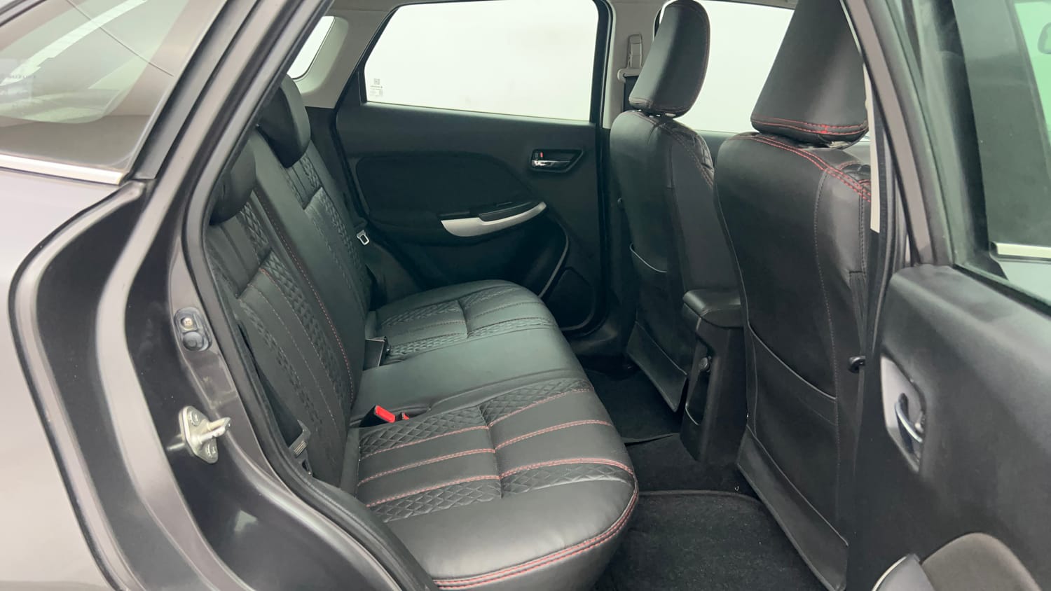 Used 2016 Maruti Suzuki Baleno Zeta 1.2 Petrol Manual interior RIGHT SIDE REAR DOOR CABIN VIEW