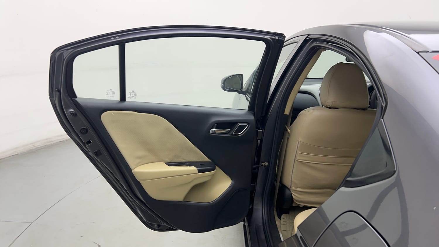 Used 2019 Honda City V Petrol Petrol Manual interior LEFT REAR DOOR OPEN VIEW