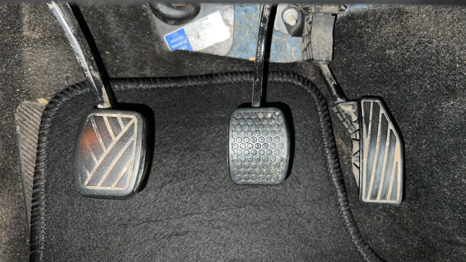 Used 2019 Maruti Suzuki Baleno Zeta 1.2 Petrol Manual interior PEDALS VIEW