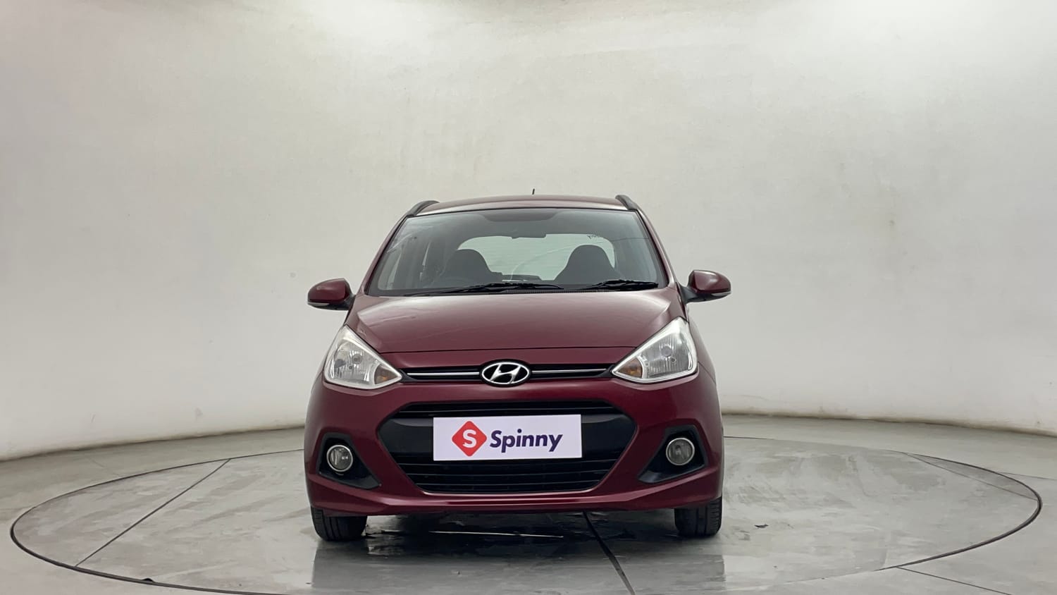 Used 2014 Hyundai Grand i10 Asta AT 1.2 Kappa VTVT Petrol Automatic exterior FRONT VIEW