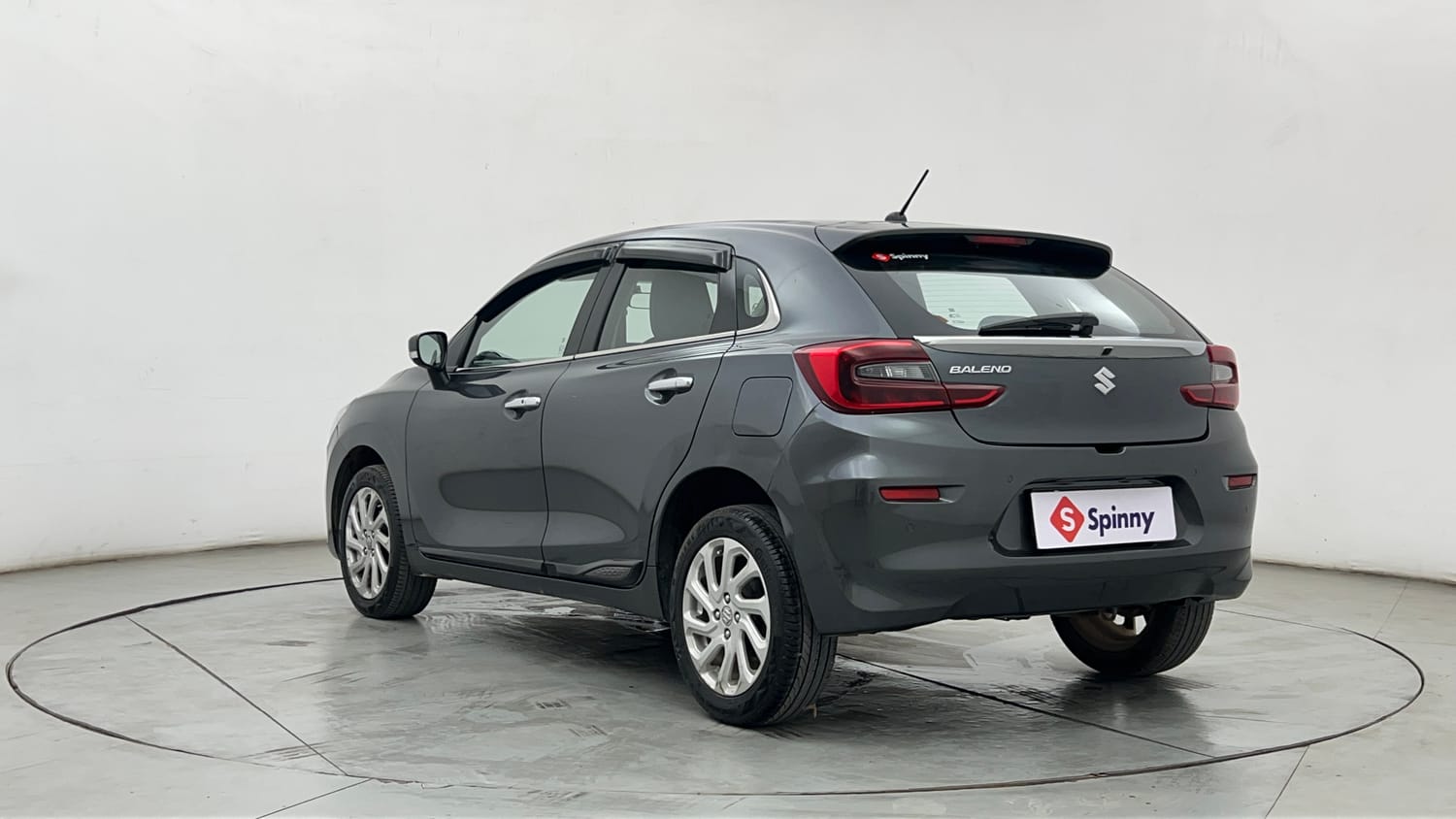 Used 2022 Maruti Suzuki Baleno Zeta MT Petrol Manual exterior LEFT REAR CORNER VIEW