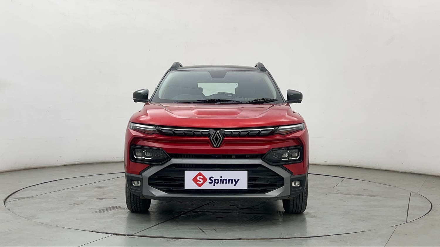 Used 2026 Renault Kiger Emotion CVT Turbo Dual Tone Petrol Automatic exterior FRONT VIEW