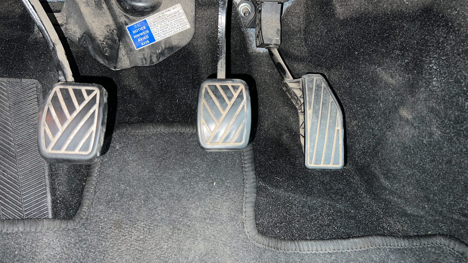 Used 2016 Maruti Suzuki Baleno Zeta 1.2 Petrol Manual interior PEDALS VIEW