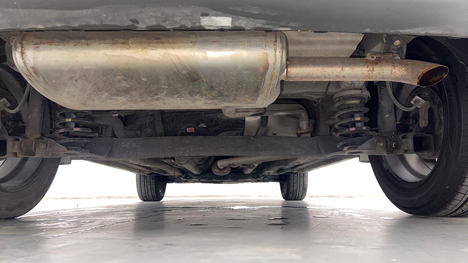 Used 2019 Hyundai Creta SX 1.6 AT Petrol Petrol Automatic extra REAR UNDERBODY VIEW (TAKEN FROM REAR)