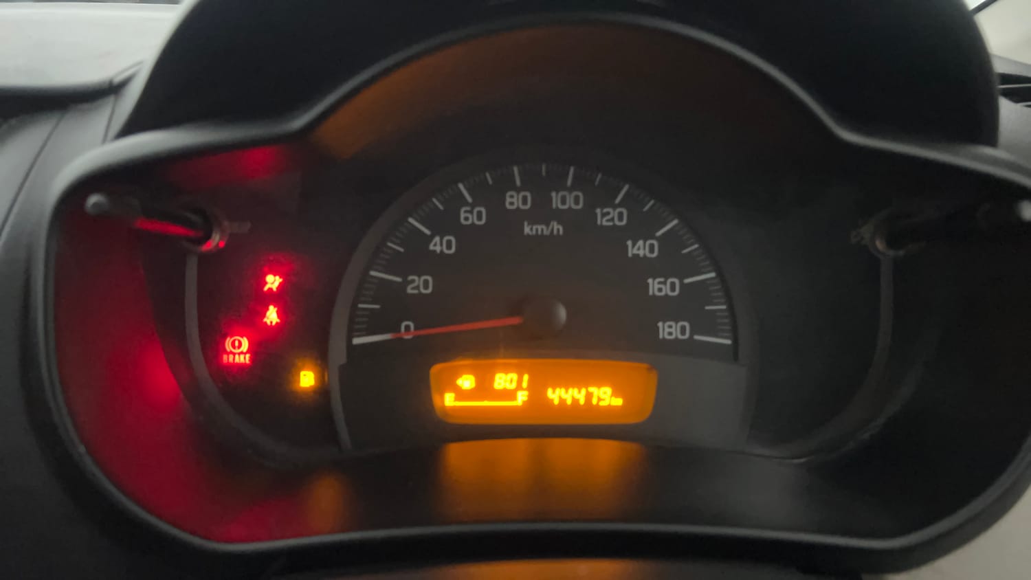 Used 2019 Maruti Suzuki Celerio LXi Petrol Manual interior CLUSTERMETER VIEW