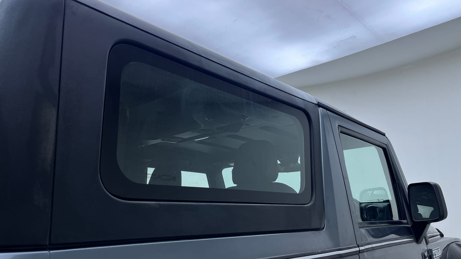Used 2021 mahindra Thar LX Hard Top Diesel AT 4WD Diesel Automatic interior RIGHT REAR DOOR OPEN VIEW