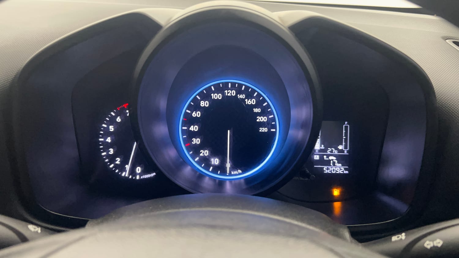 Used 2022 Hyundai Venue S 1.2 Petrol Petrol Manual interior CLUSTERMETER VIEW