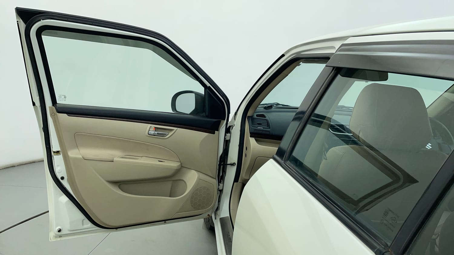 Used 2013 Maruti Suzuki Swift Dzire VXI Petrol Manual interior LEFT FRONT DOOR OPEN VIEW