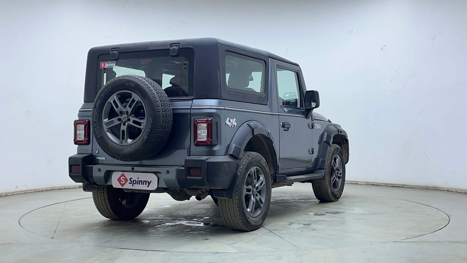 Used 2021 mahindra Thar LX Hard Top Diesel AT 4WD Diesel Automatic exterior RIGHT REAR CORNER VIEW
