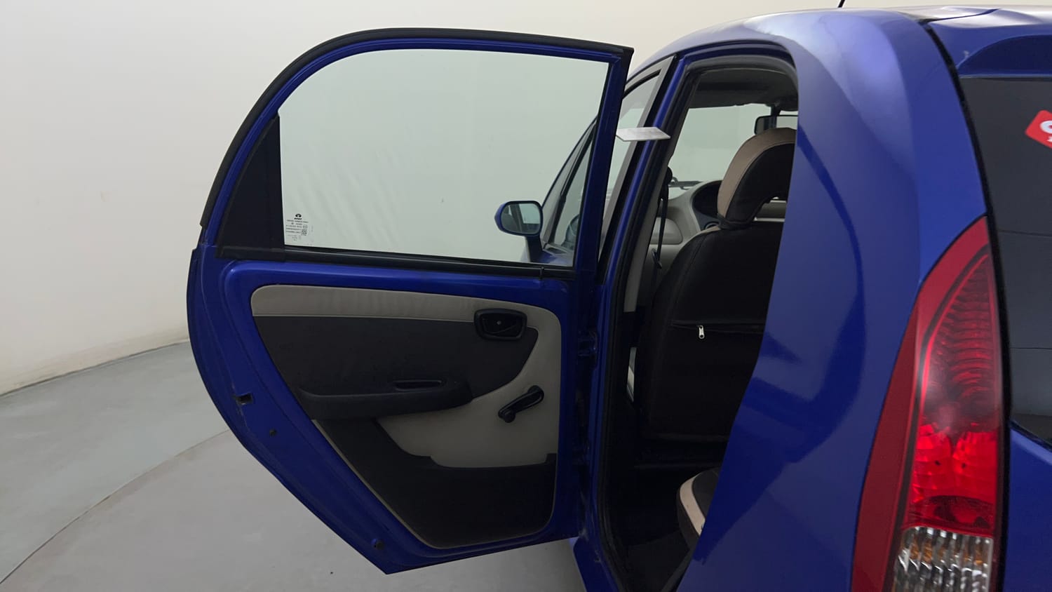 Used 2016 Tata Nano Twist XT Petrol Manual interior LEFT REAR DOOR OPEN VIEW
