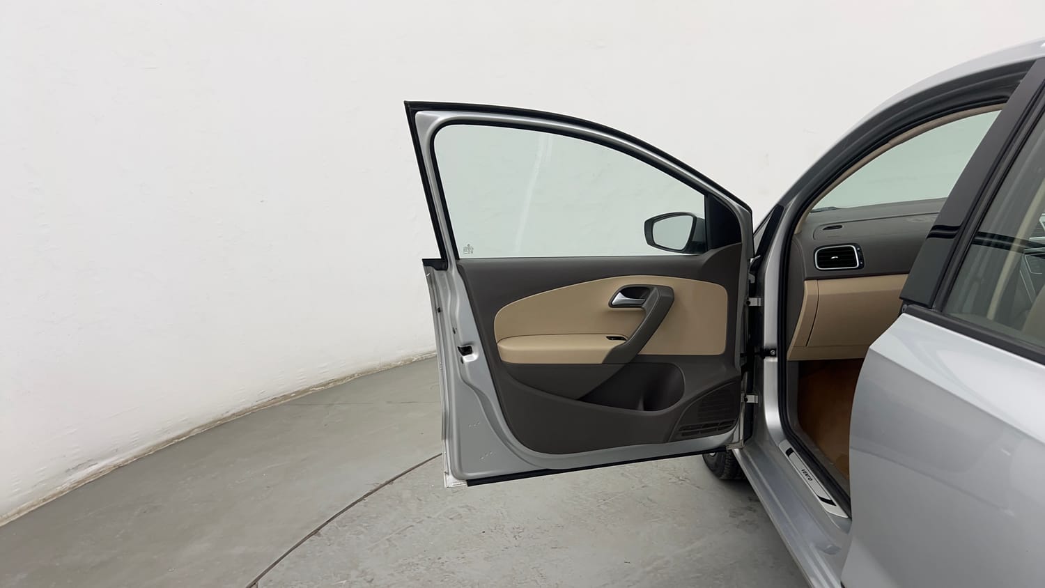 Used 2016 Volkswagen Vento Highline 1.2 (P) AT Petrol Automatic interior LEFT FRONT DOOR OPEN VIEW