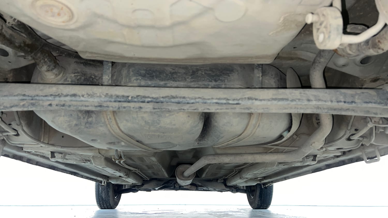 Used 2019 Maruti Suzuki Celerio LXi Petrol Manual extra REAR UNDERBODY VIEW (TAKEN FROM REAR)