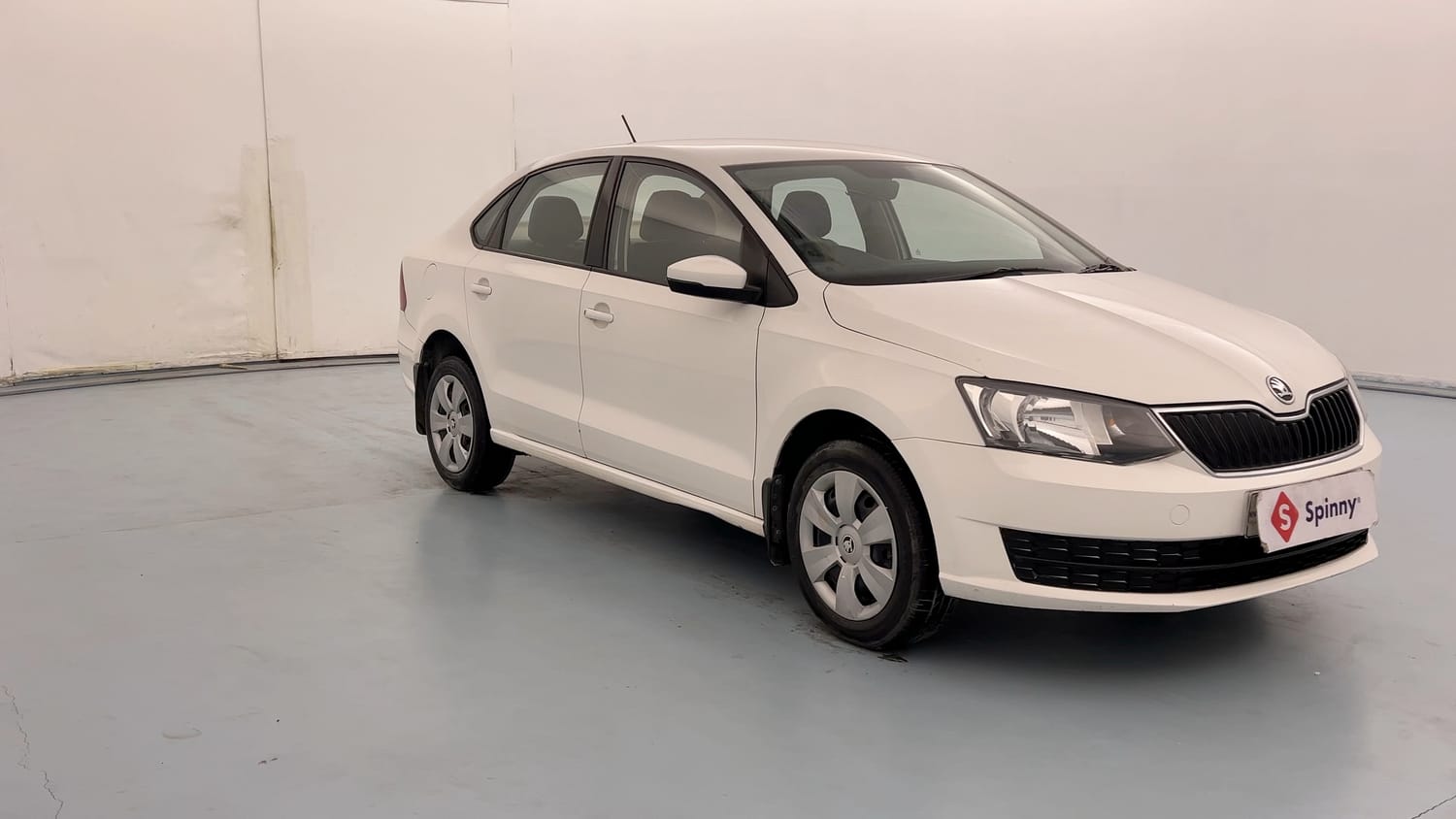 Used 2020 Skoda Rapid Active 1.0 TSI MT Petrol Manual exterior RIGHT FRONT CORNER VIEW