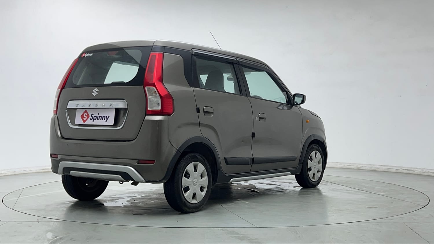 Used 2020 Maruti Suzuki Wagon R 1.0 VXi (O) 1.0 AMT Petrol Automatic exterior RIGHT REAR CORNER VIEW