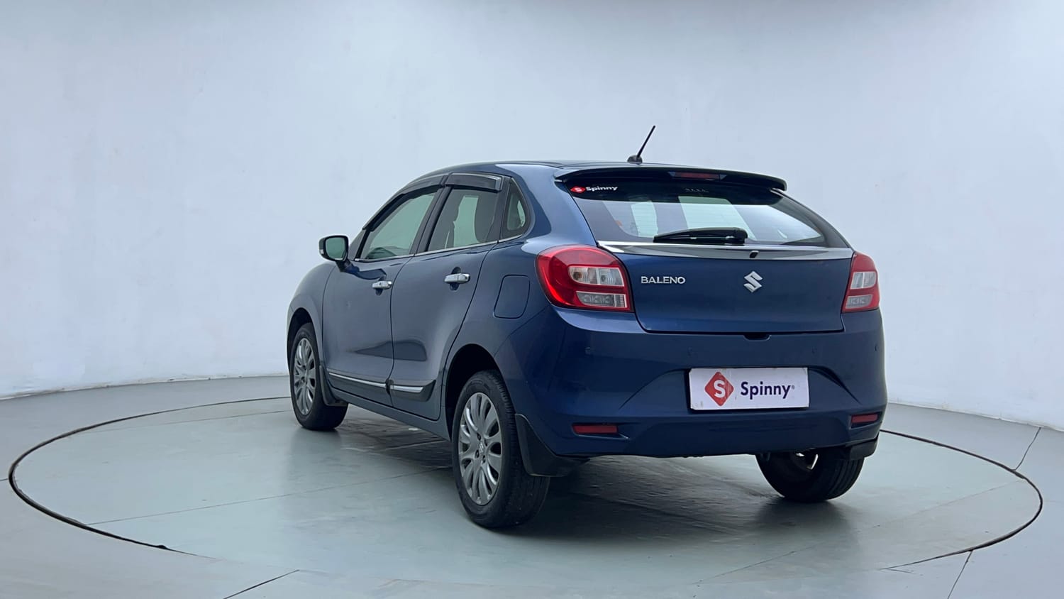 Used 2017 Maruti Suzuki Baleno Alpha 1.2 Petrol Manual exterior LEFT REAR CORNER VIEW