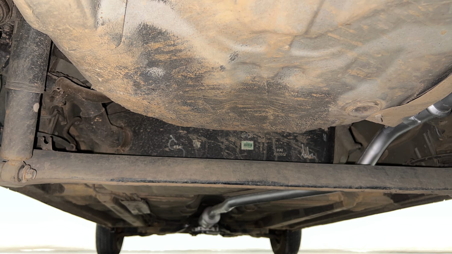 Used 2011 Hyundai i10 Magna 1.2 Kappa2 Petrol Manual extra REAR UNDERBODY VIEW (TAKEN FROM REAR)
