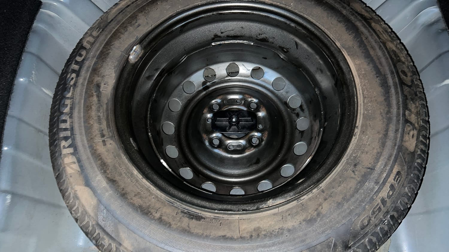 Used 2024 Tata Altroz XTA Petrol Petrol Automatic tyres SPARE TYRE VIEW