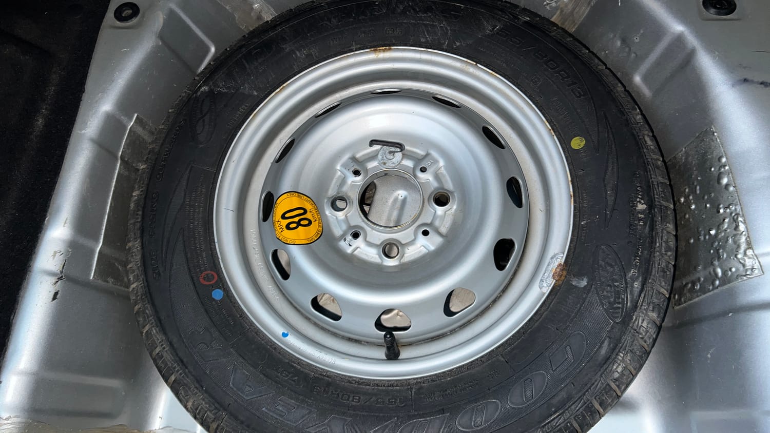 Used 2019 Tata Tiago Revotron XZ Petrol Manual tyres SPARE TYRE VIEW
