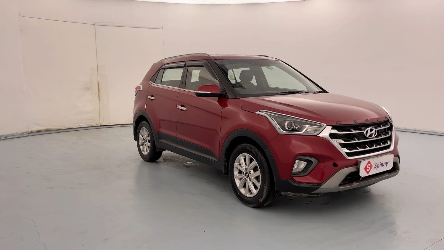 Used 2019 Hyundai Creta SX 1.6 Petrol Petrol Manual exterior RIGHT FRONT CORNER VIEW