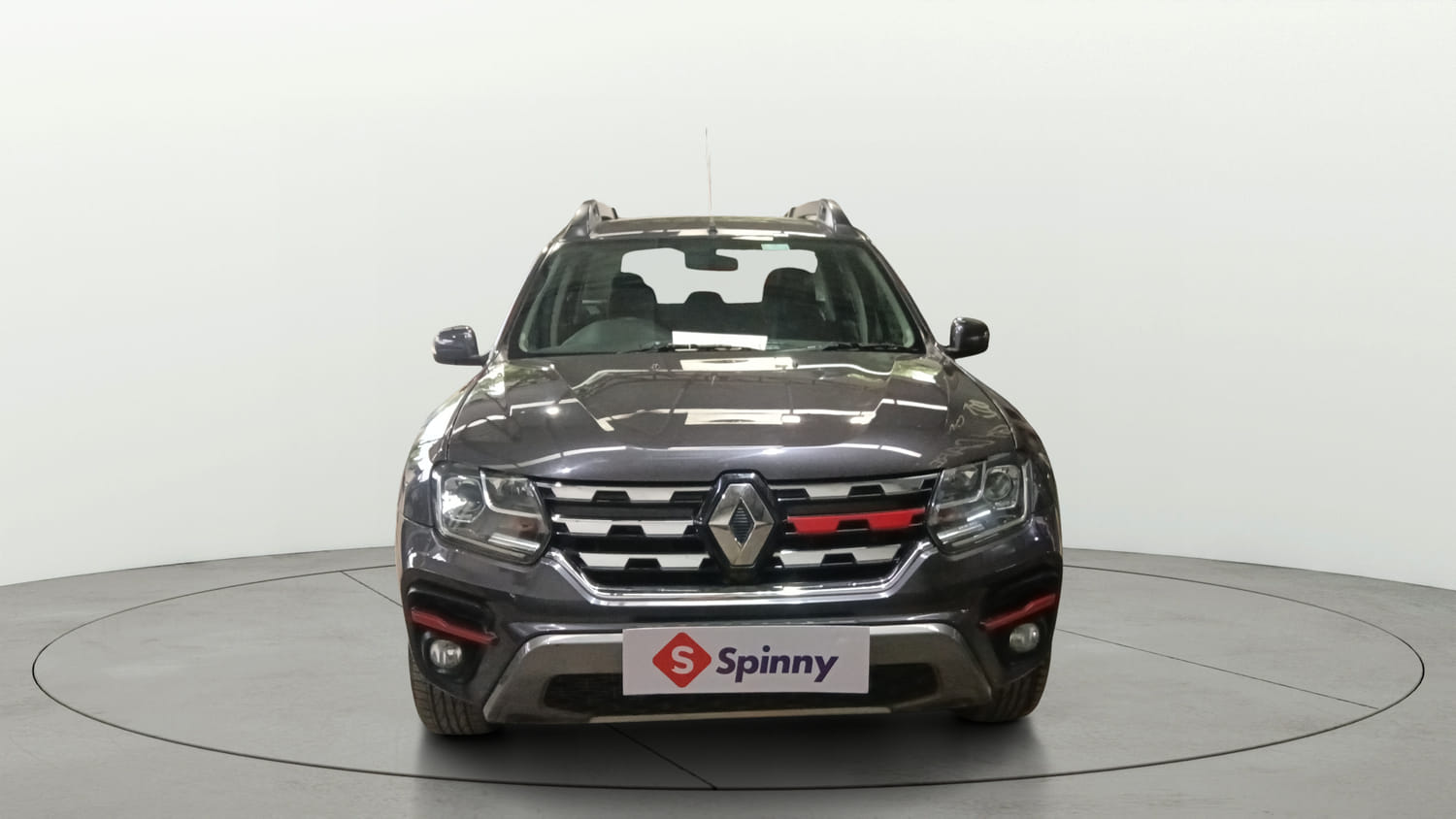 Used 2021 Renault Duster RXZ 1.3 Turbo Petrol CVT Petrol Automatic exterior FRONT VIEW