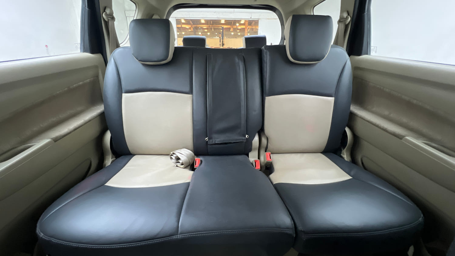 Used 2013 Maruti Suzuki Ertiga Vxi Petrol Manual interior REAR SEAT CONDITION VIEW