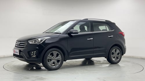 Used 2016 Hyundai Creta 1.6 SX Plus AT Petrol Petrol Automatic exterior LEFT FRONT CORNER VIEW