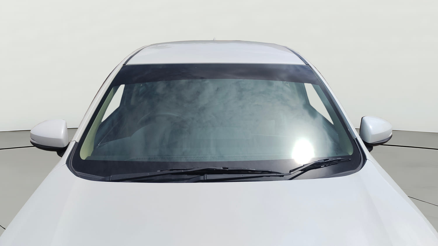 Used 2022 Honda Amaze VX CVT 1.2 Petrol Petrol Automatic exterior FRONT WINDSHIELD VIEW