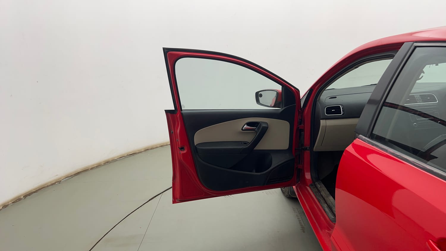 Used 2012 Volkswagen Polo Comfortline 1.2L (P) Petrol Manual interior LEFT FRONT DOOR OPEN VIEW