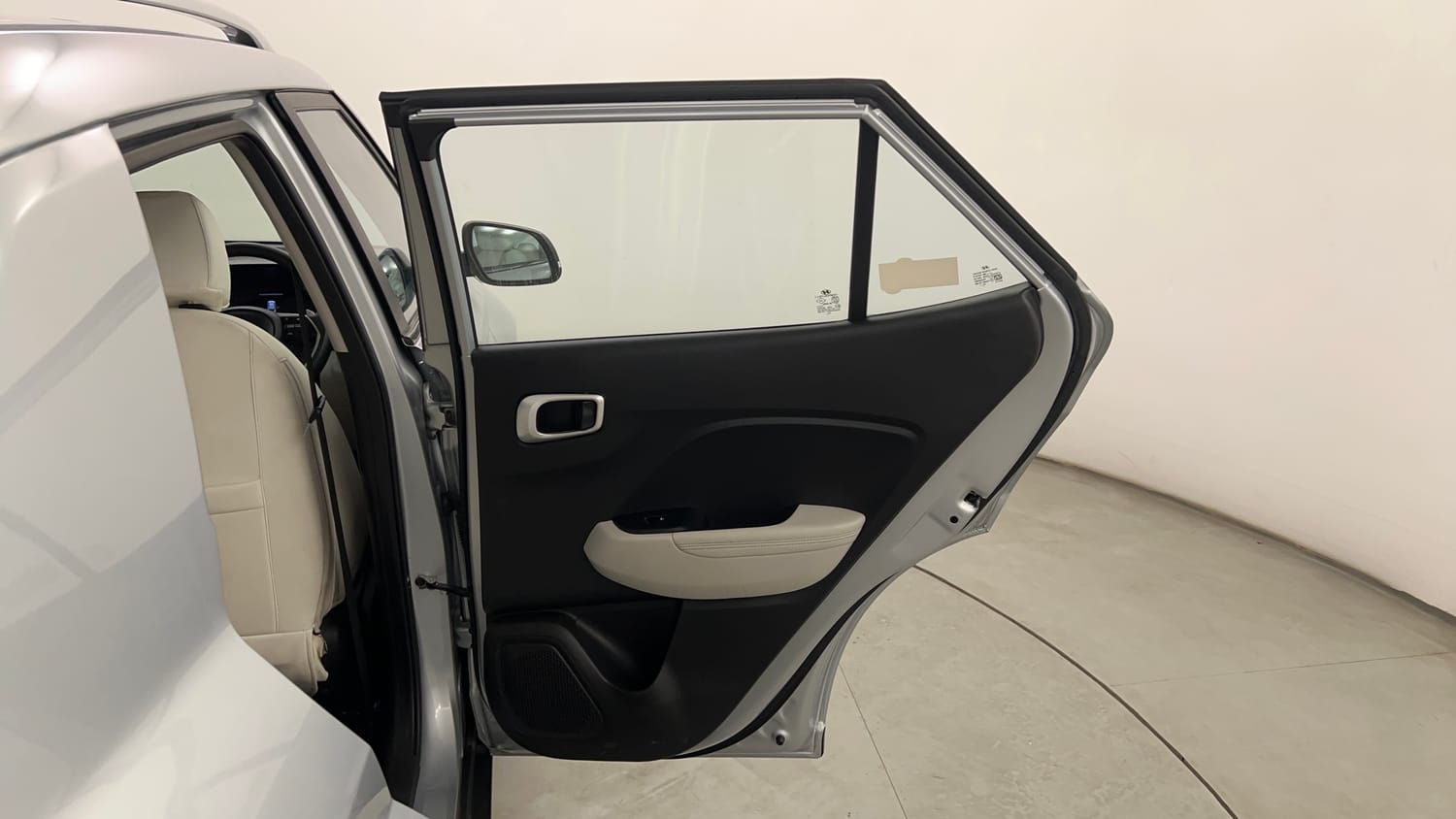 Used 2023 Hyundai Venue SX (O) 1.0 Turbo DCT Petrol Automatic interior RIGHT REAR DOOR OPEN VIEW