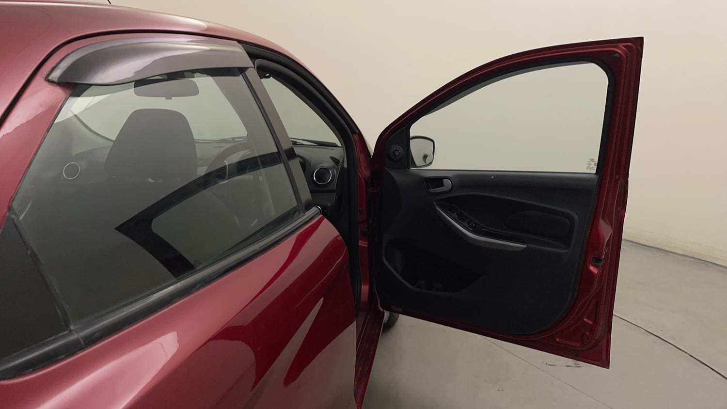 Used 2016 Ford Figo Trend 1.2 Ti-VCT Petrol Manual interior RIGHT FRONT DOOR OPEN VIEW