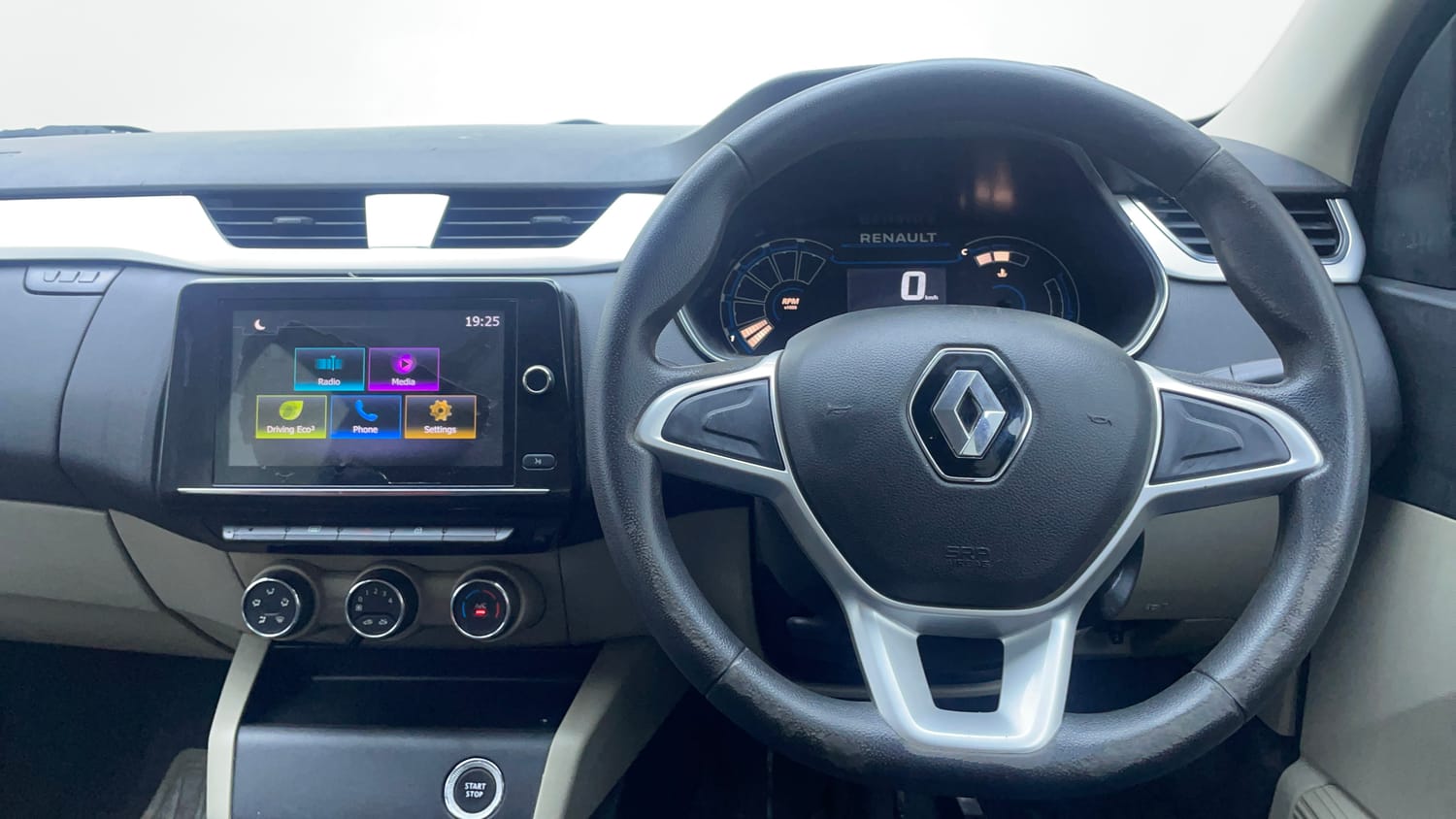Used 2020 Renault Triber RXZ Petrol Manual interior STEERING VIEW