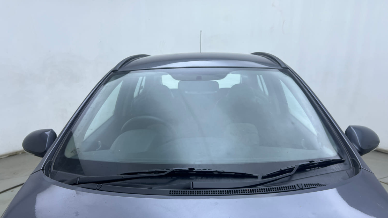Used 2015 Hyundai Grand i10 Sportz 1.2 Kappa VTVT Petrol Manual exterior FRONT WINDSHIELD VIEW