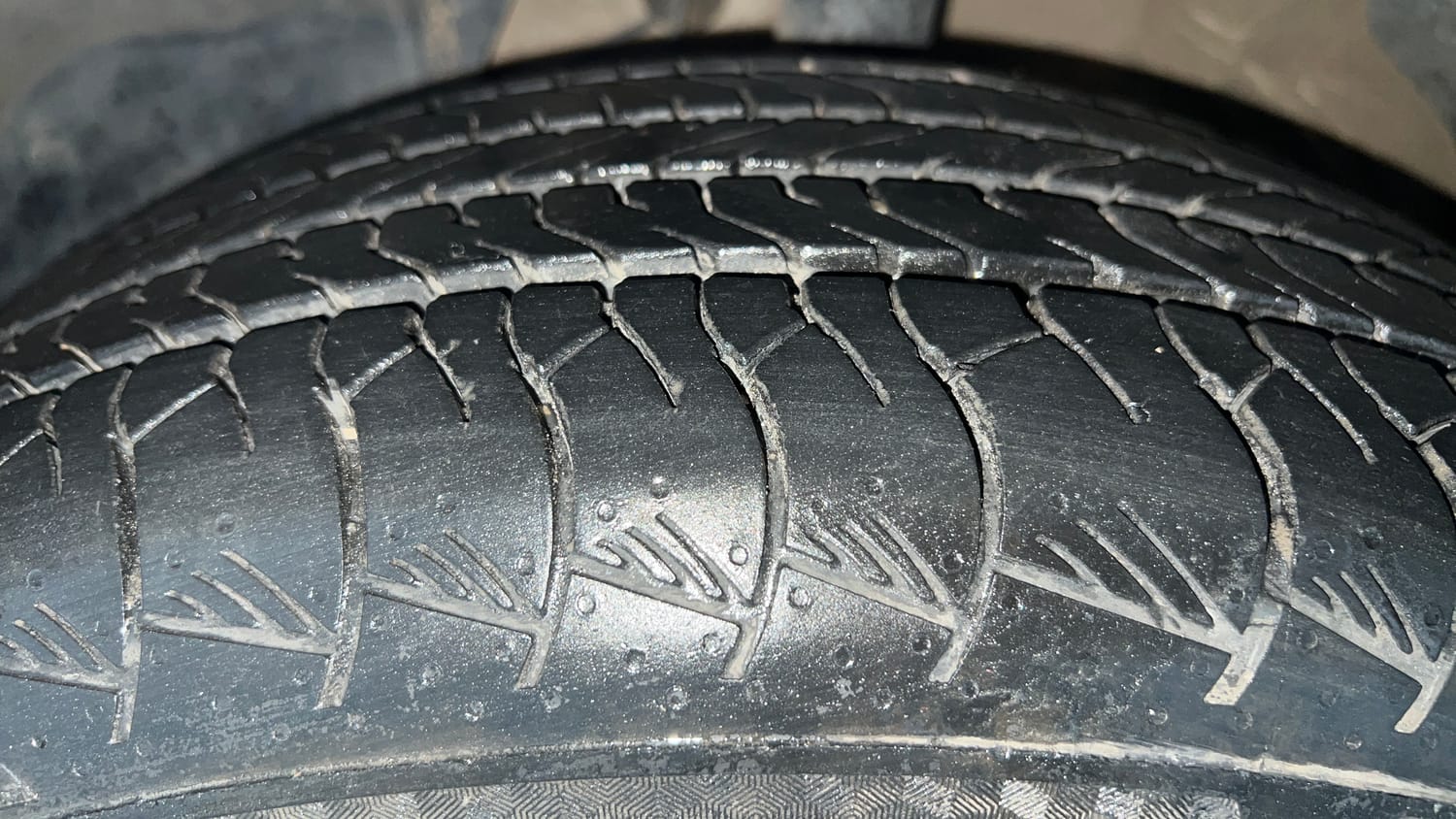 Used 2021 MG Motors Hector Sharp 1.5 Petrol Turbo DCT Petrol Automatic tyres LEFT FRONT TYRE TREAD VIEW