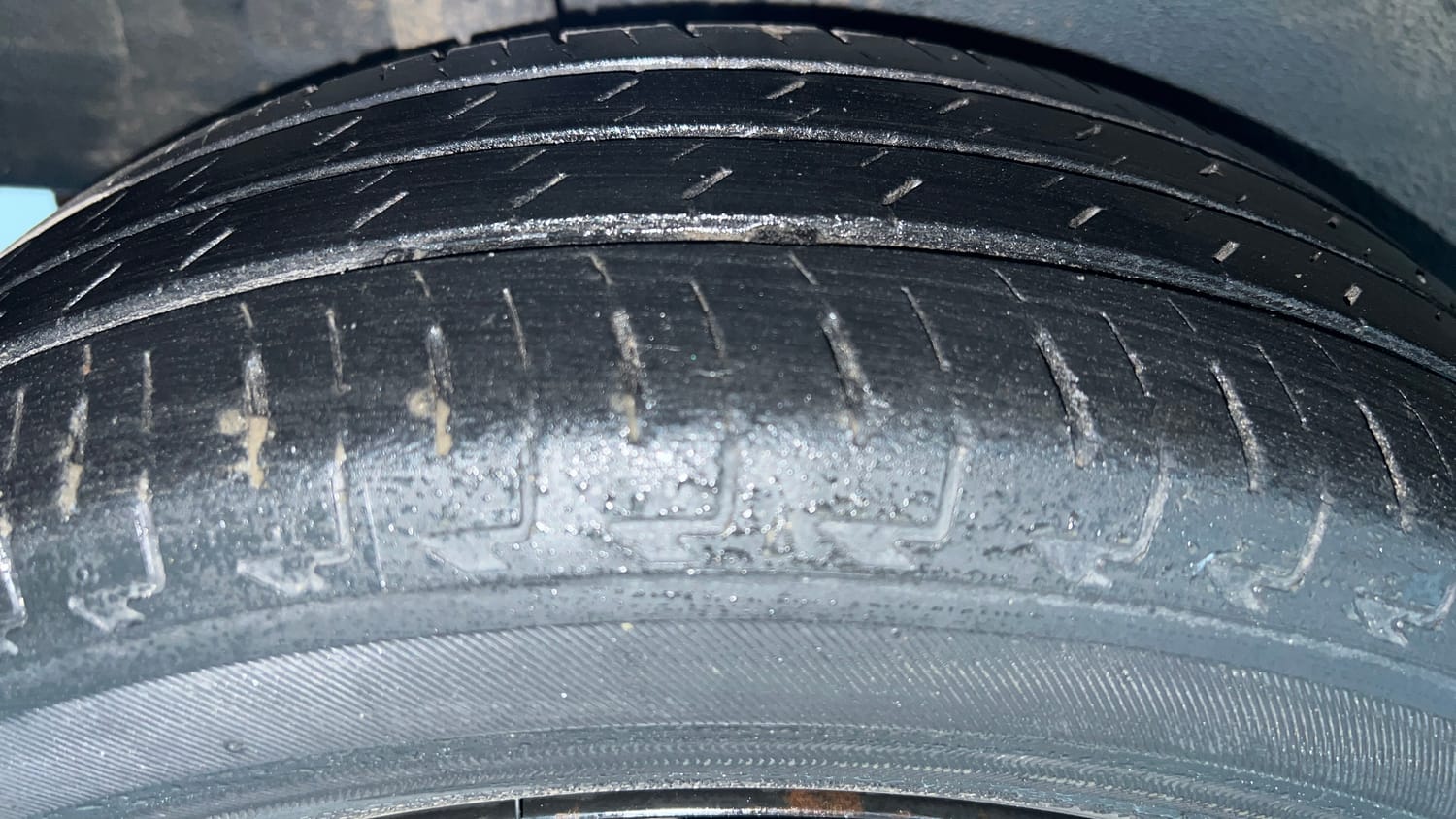 Used 2019 Maruti Suzuki Ignis Delta 1.2 MT Petrol Manual tyres RIGHT REAR TYRE TREAD VIEW