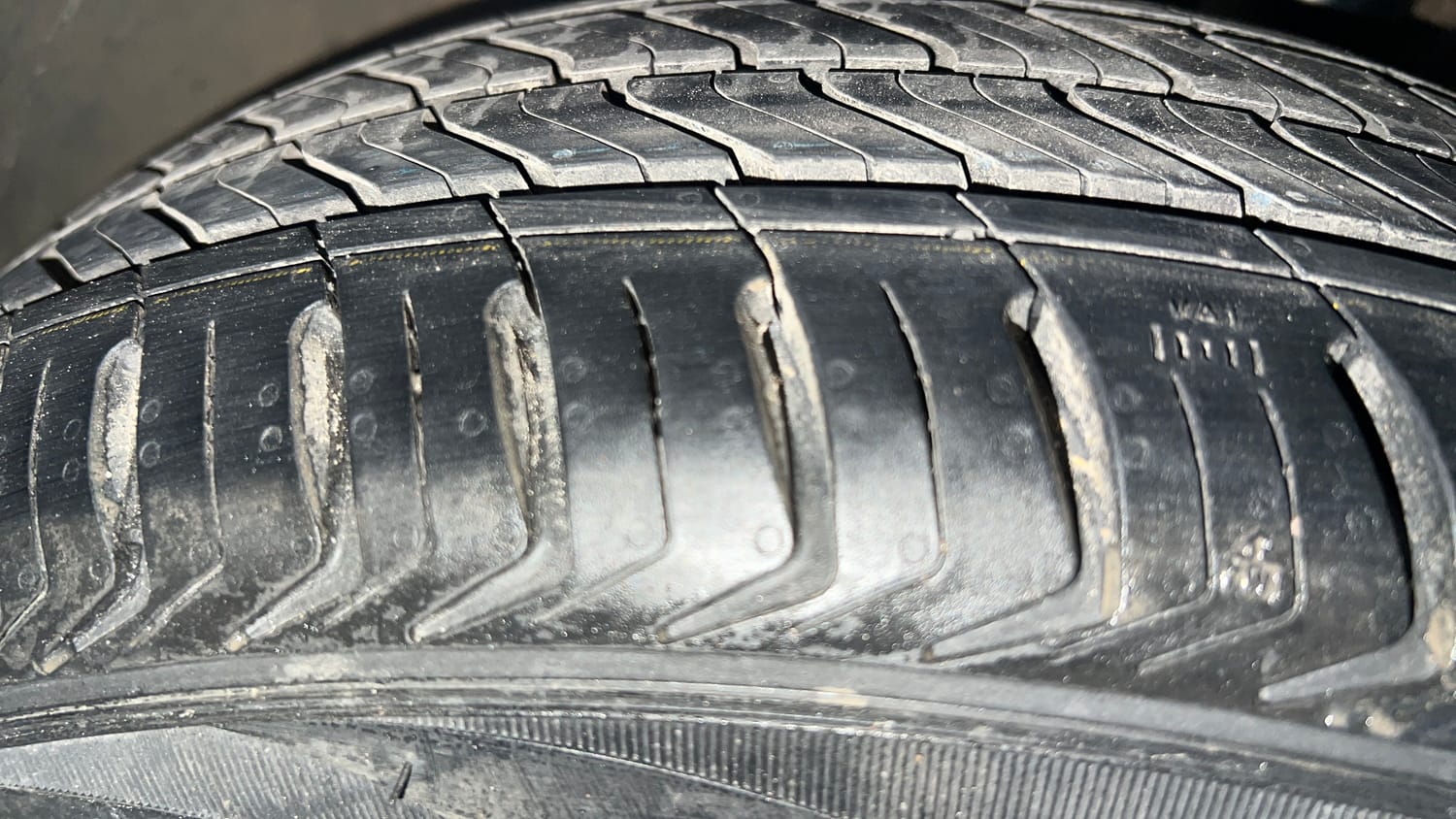 Used 2020 Tata Tiago XZ Plus Petrol Manual tyres RIGHT FRONT TYRE TREAD VIEW