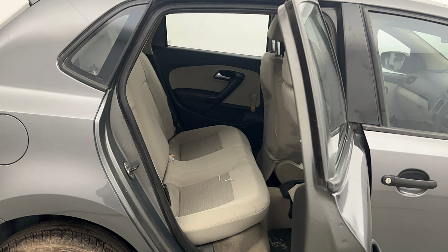 Used 2013 Volkswagen Polo Trendline 1.2L (P) Petrol Manual interior RIGHT SIDE REAR DOOR CABIN VIEW
