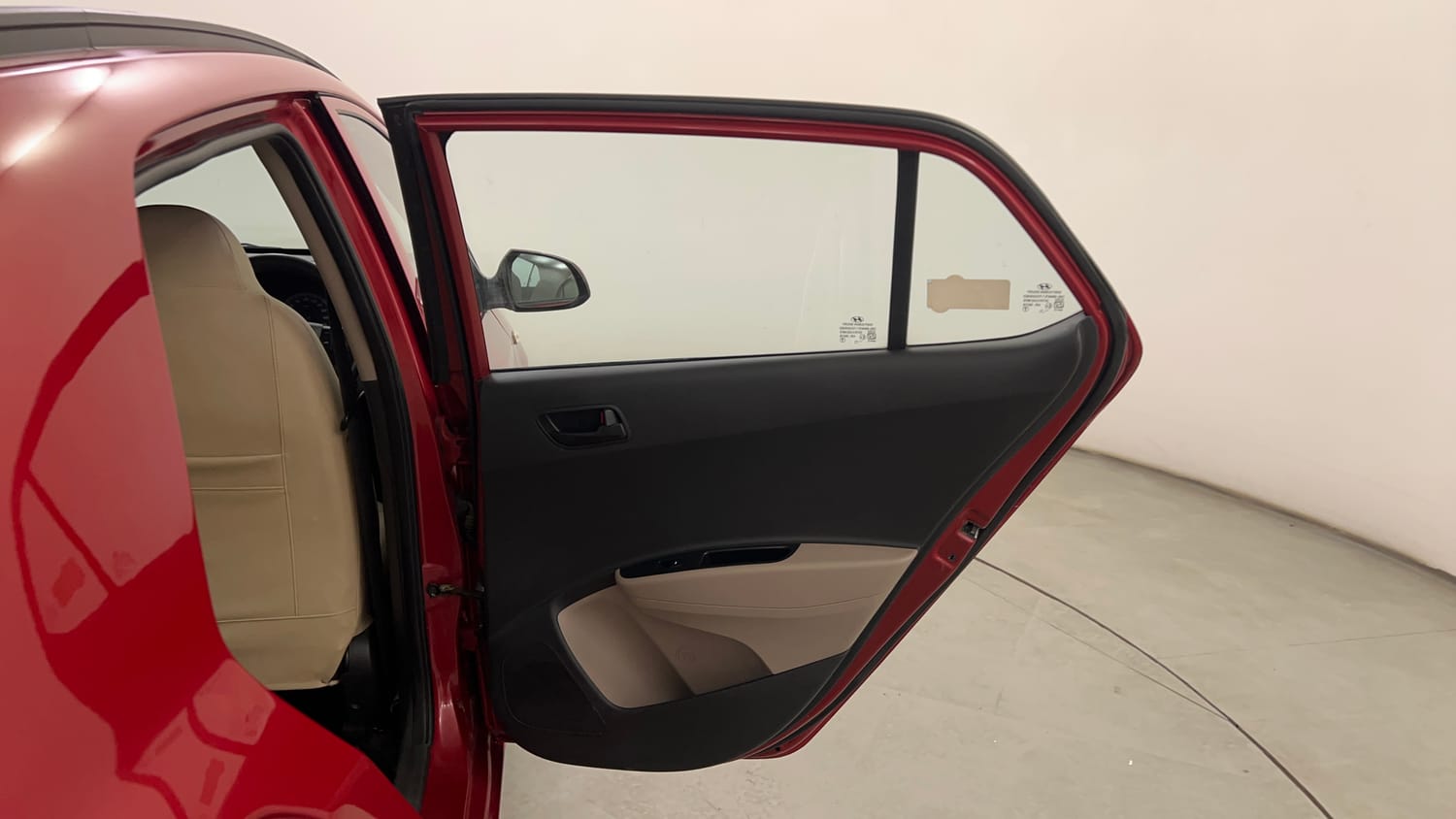 Used 2019 Hyundai Grand i10 Magna 1.2 Kappa VTVT CNG Cng Manual interior RIGHT REAR DOOR OPEN VIEW