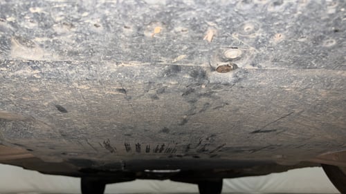 Used 2023 Audi A4 Technology 40 TFSI Petrol Automatic extra FRONT LEFT UNDERBODY VIEW