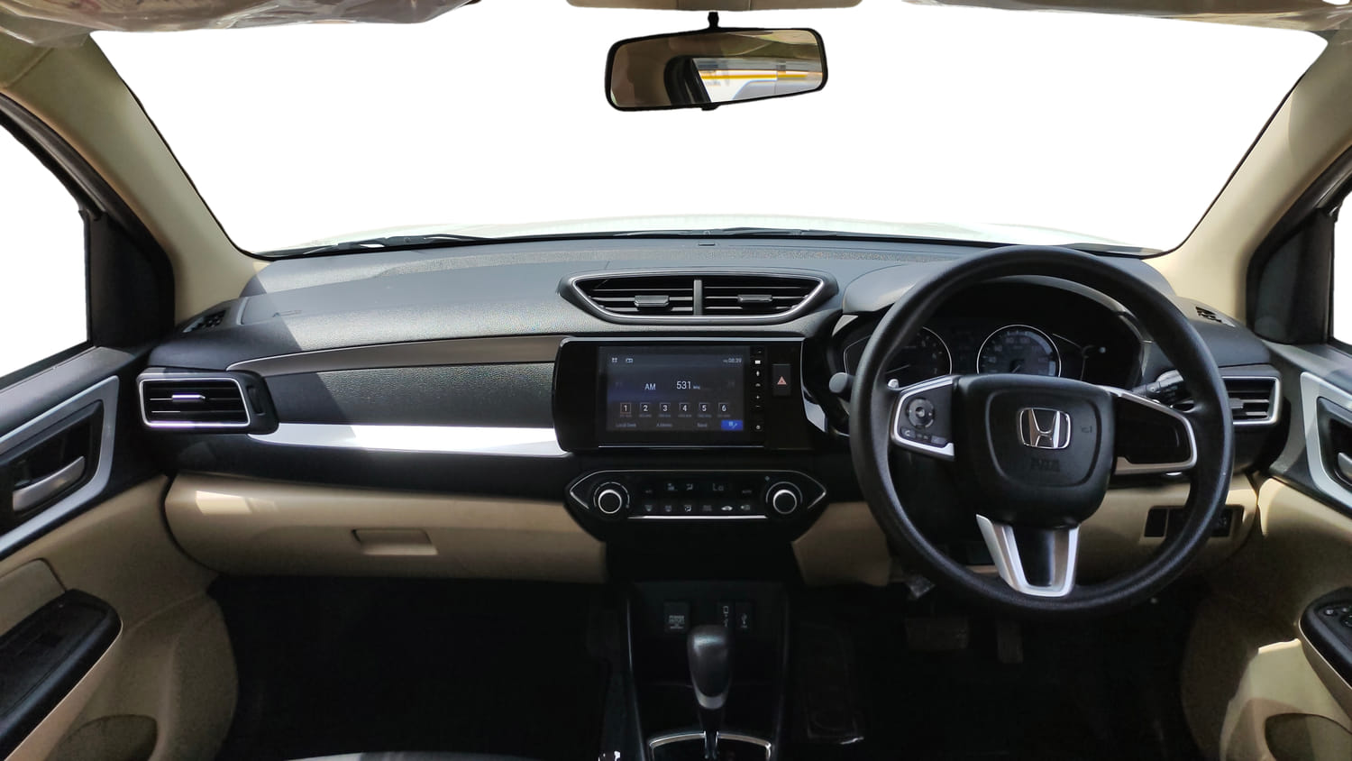 Used 2022 Honda Amaze VX CVT 1.2 Petrol Petrol Automatic interior DASHBOARD VIEW