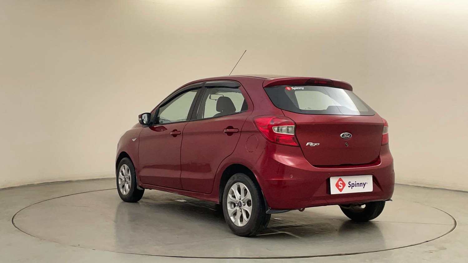 Used 2016 Ford Figo Trend 1.2 Ti-VCT Petrol Manual exterior LEFT REAR CORNER VIEW