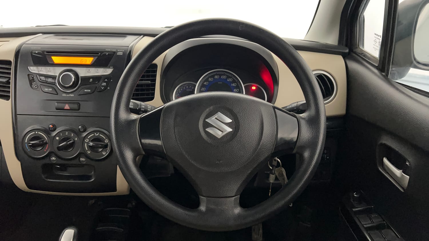 Used 2018 Maruti Suzuki Wagon R 1.0 VXI AMT Petrol Automatic interior STEERING VIEW