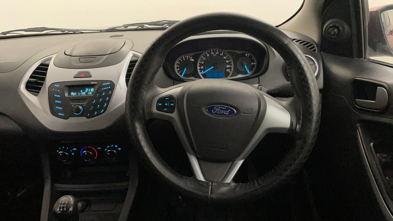 Used 2016 Ford Figo Trend 1.2 Ti-VCT Petrol Manual interior STEERING VIEW
