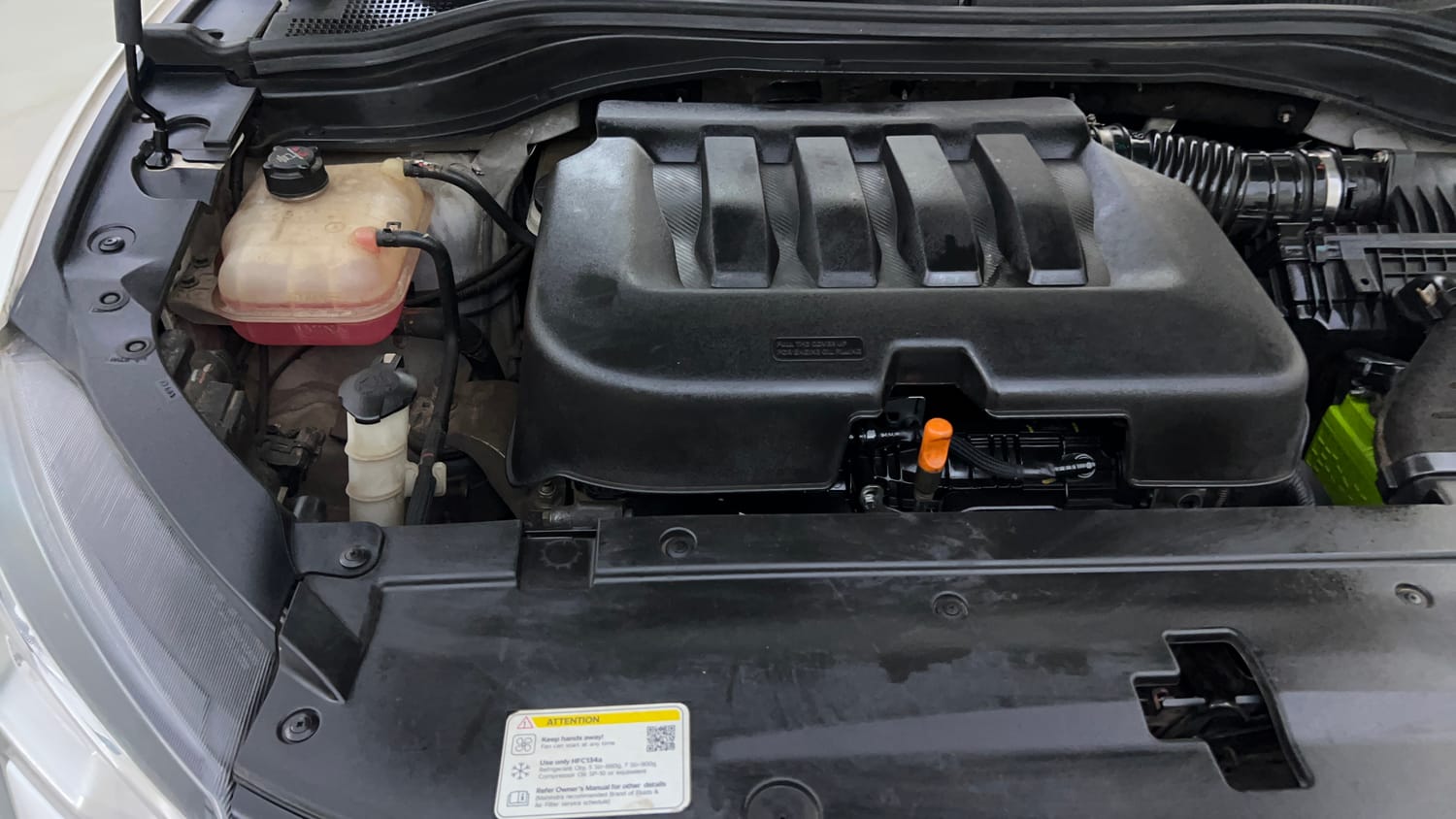 Used 2024 Mahindra XUV700 AX 5 Petrol AT 5 STR Petrol Automatic engine ENGINE RIGHT SIDE VIEW