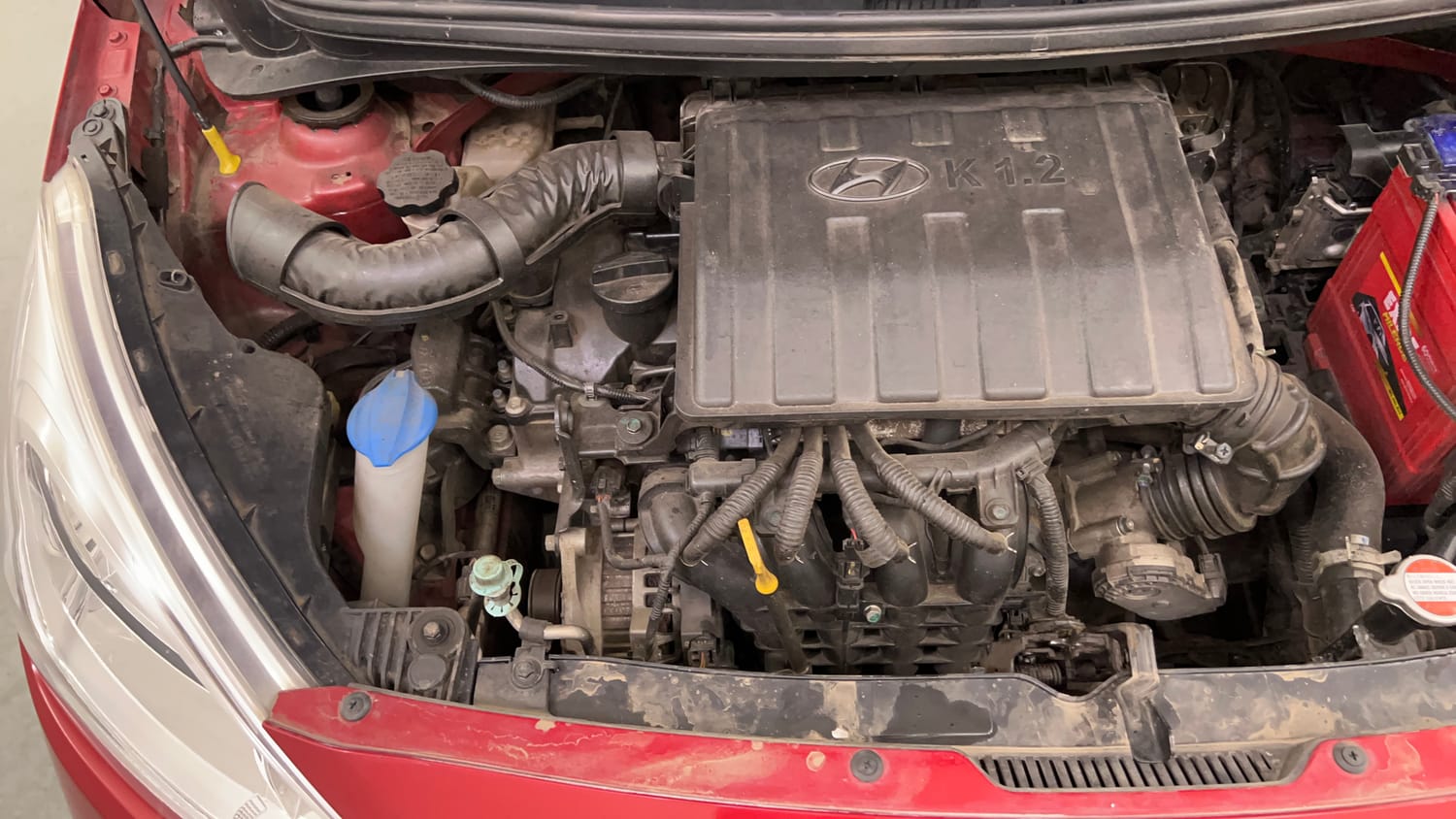 Used 2019 Hyundai Grand i10 Magna 1.2 Kappa VTVT CNG Cng Manual engine ENGINE RIGHT SIDE VIEW